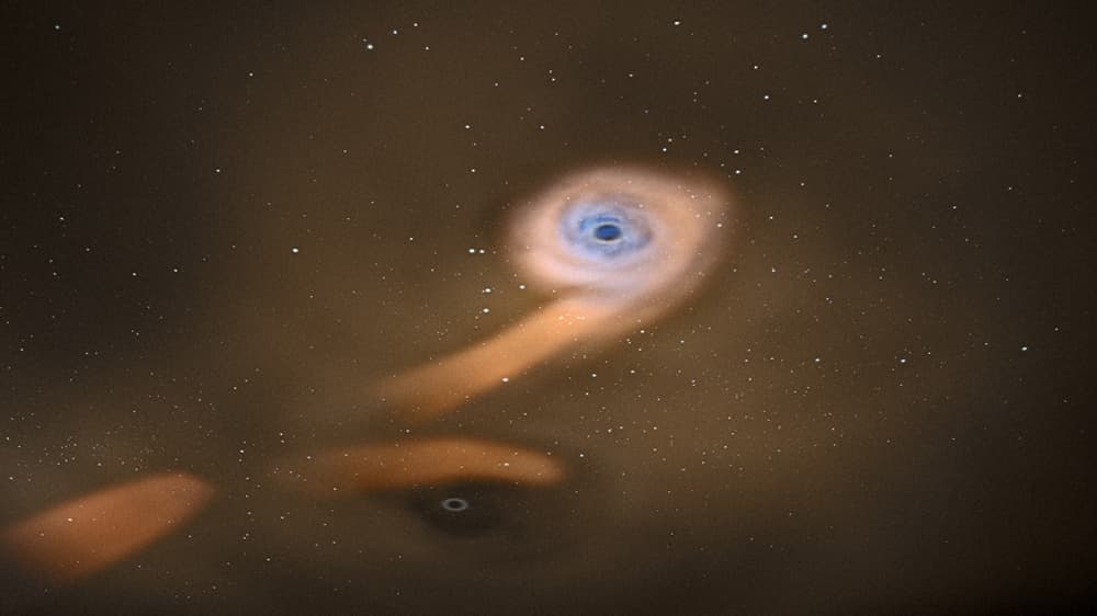 A Dance of Black Holes