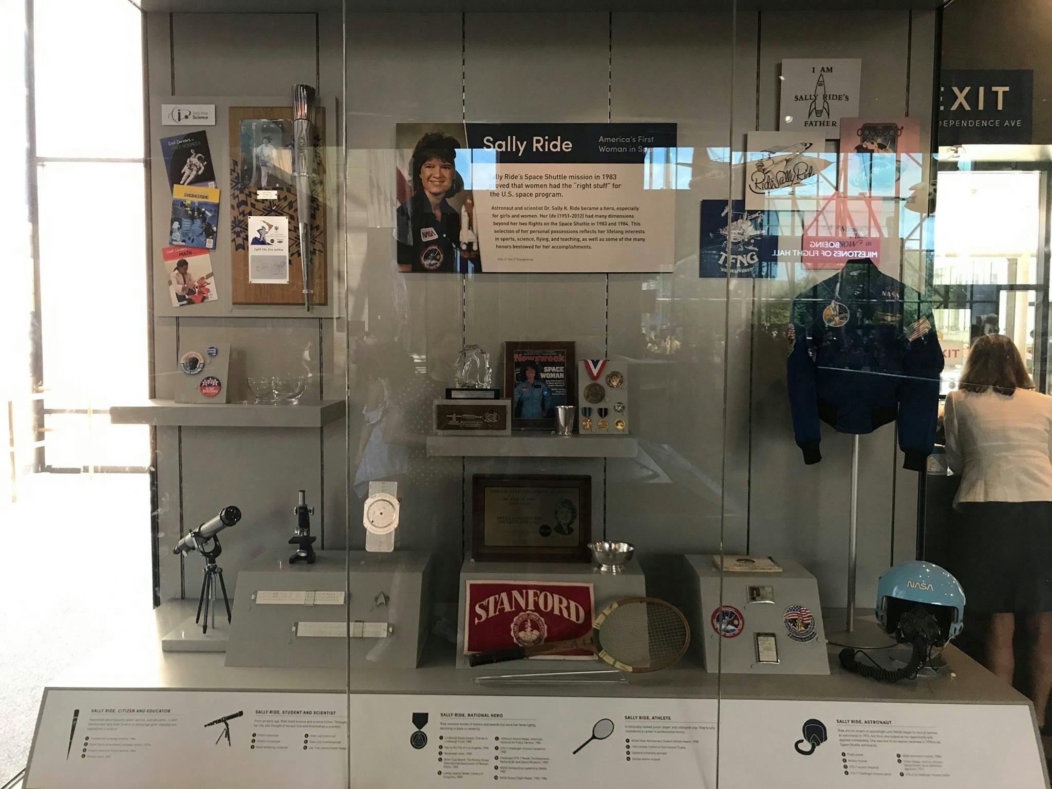 Sally Ride’s Cabinet