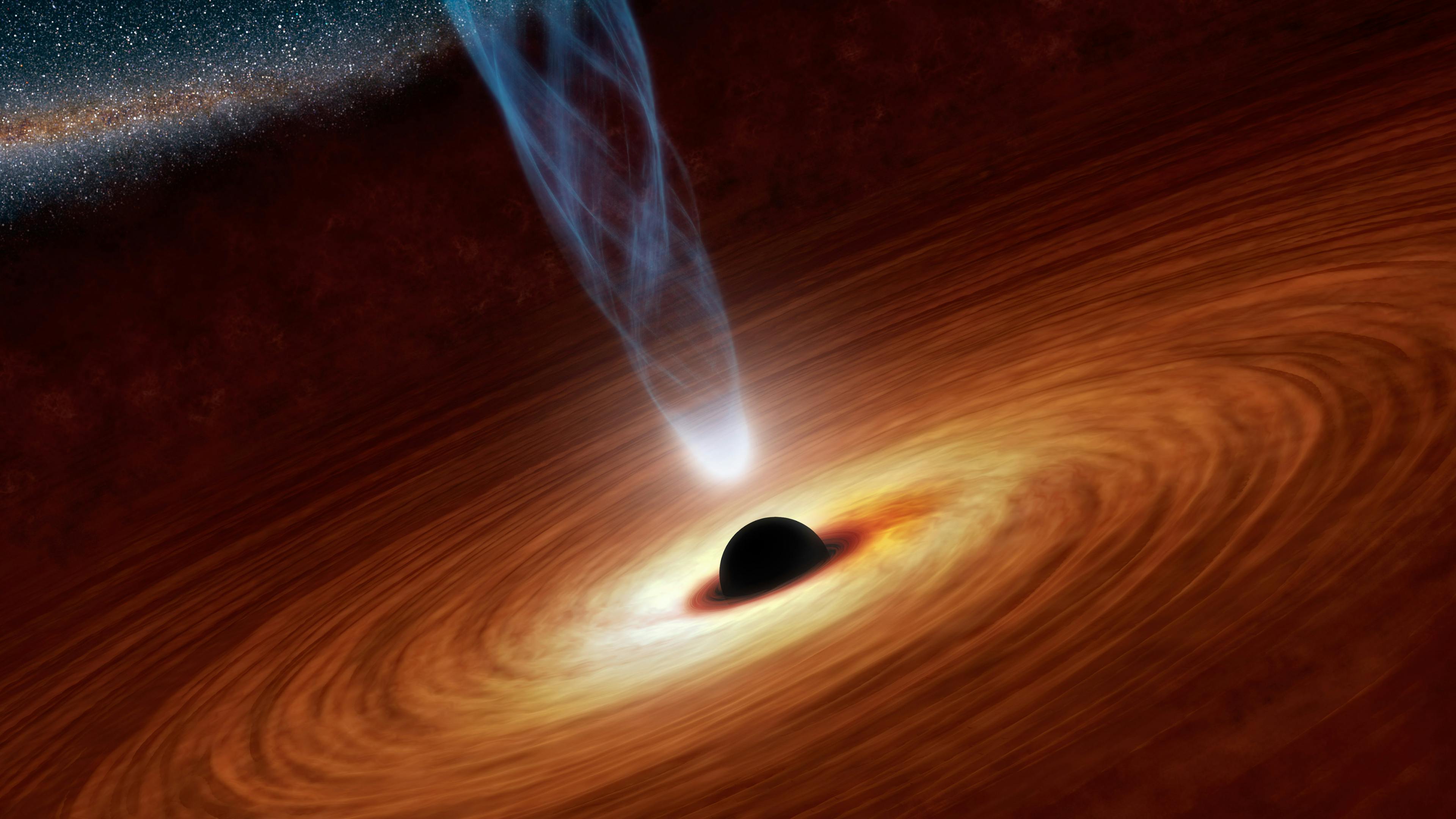 Will Earth be sucked in by the Black Hole at the centre of the Milky Way?